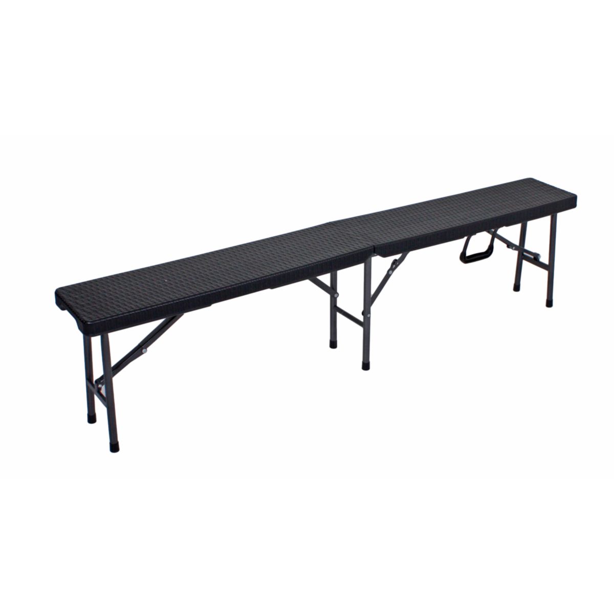 Garden Pleasure Tisch-Set VENTANA, 3-teilig Stahl / Kunststoff HDPE, schwarz Bild 3