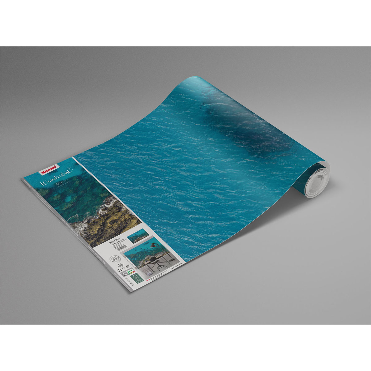 Komar  Vlies Fototapete Bright Blue 450x280 cm Bild 3