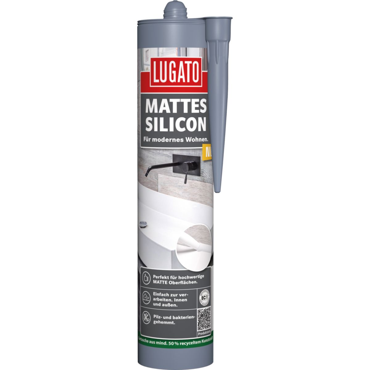 Lugato Mattes Silicon silbergrau 310 ml