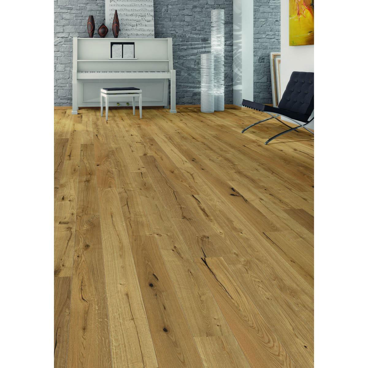 Specht Parkettboden LHD Eiche 110 x 18 cm Bild 4