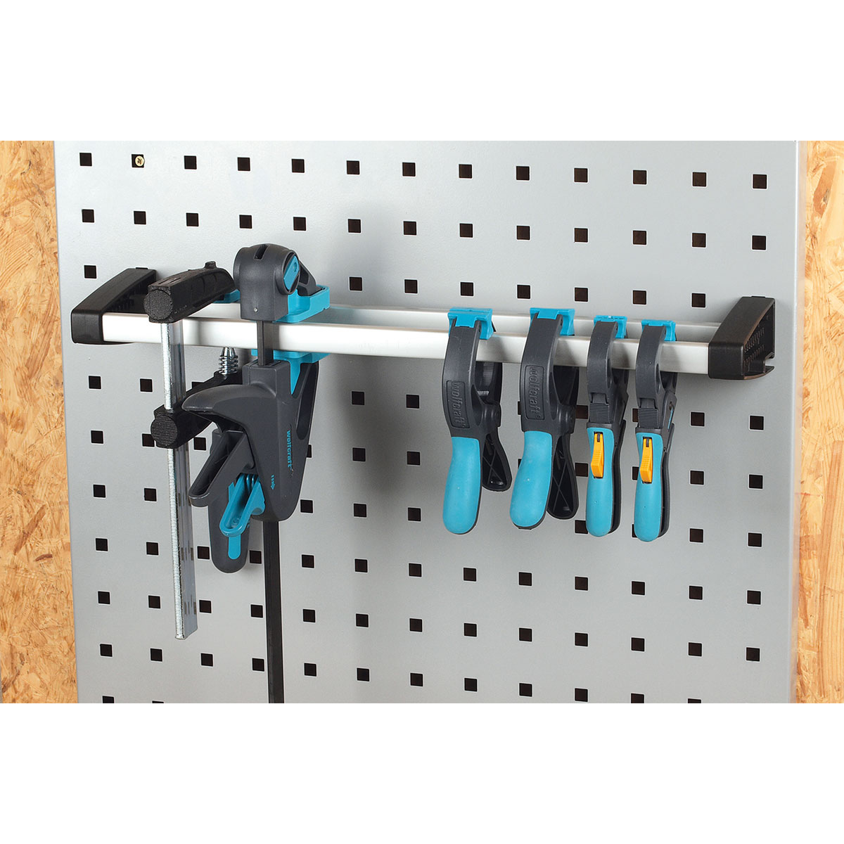 Wolfcraft Lochwandablagebügel für Lochwand WSS Bild 3