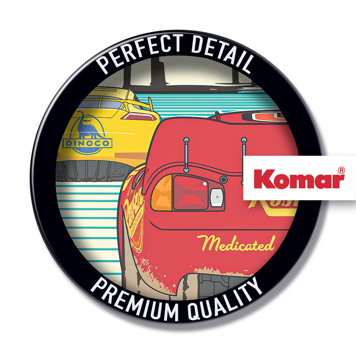 Komar  Wandbild Cars Strengthen Together 40x50 cm Bild 3