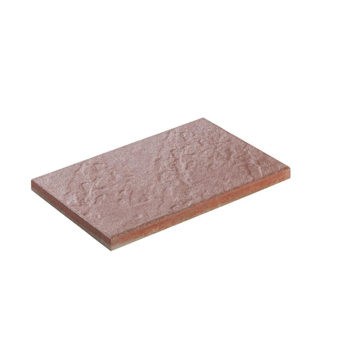 Diephaus  Terrassenplatte No.1 Structure 60 x 40 x 4 cm Rot Bild 2