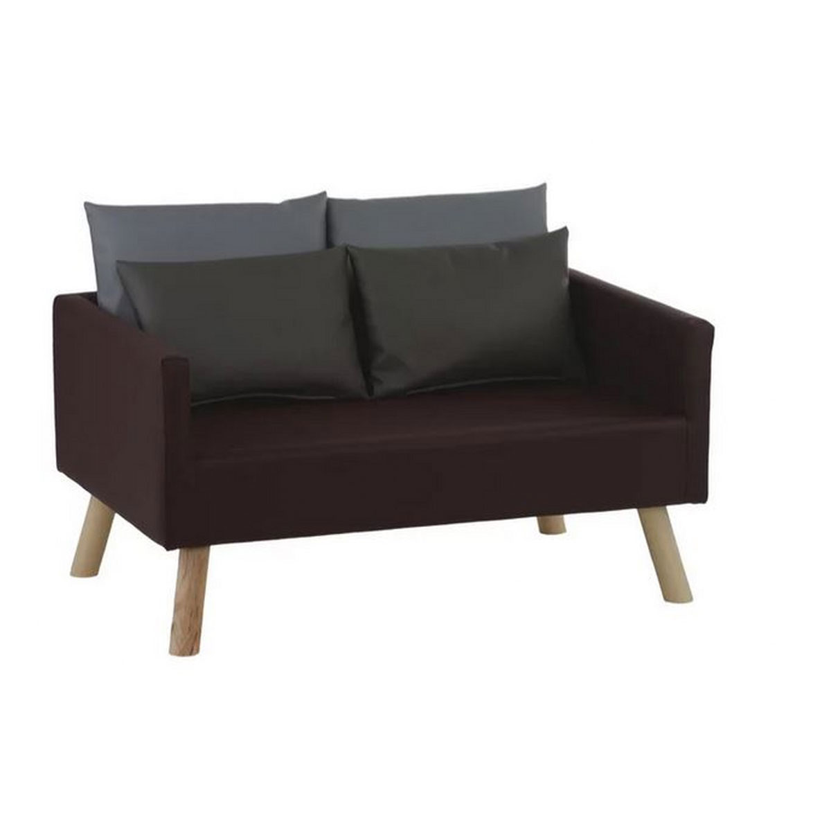 Silvio design Hundesofa „Daja“, 100x52x65 cm, braun