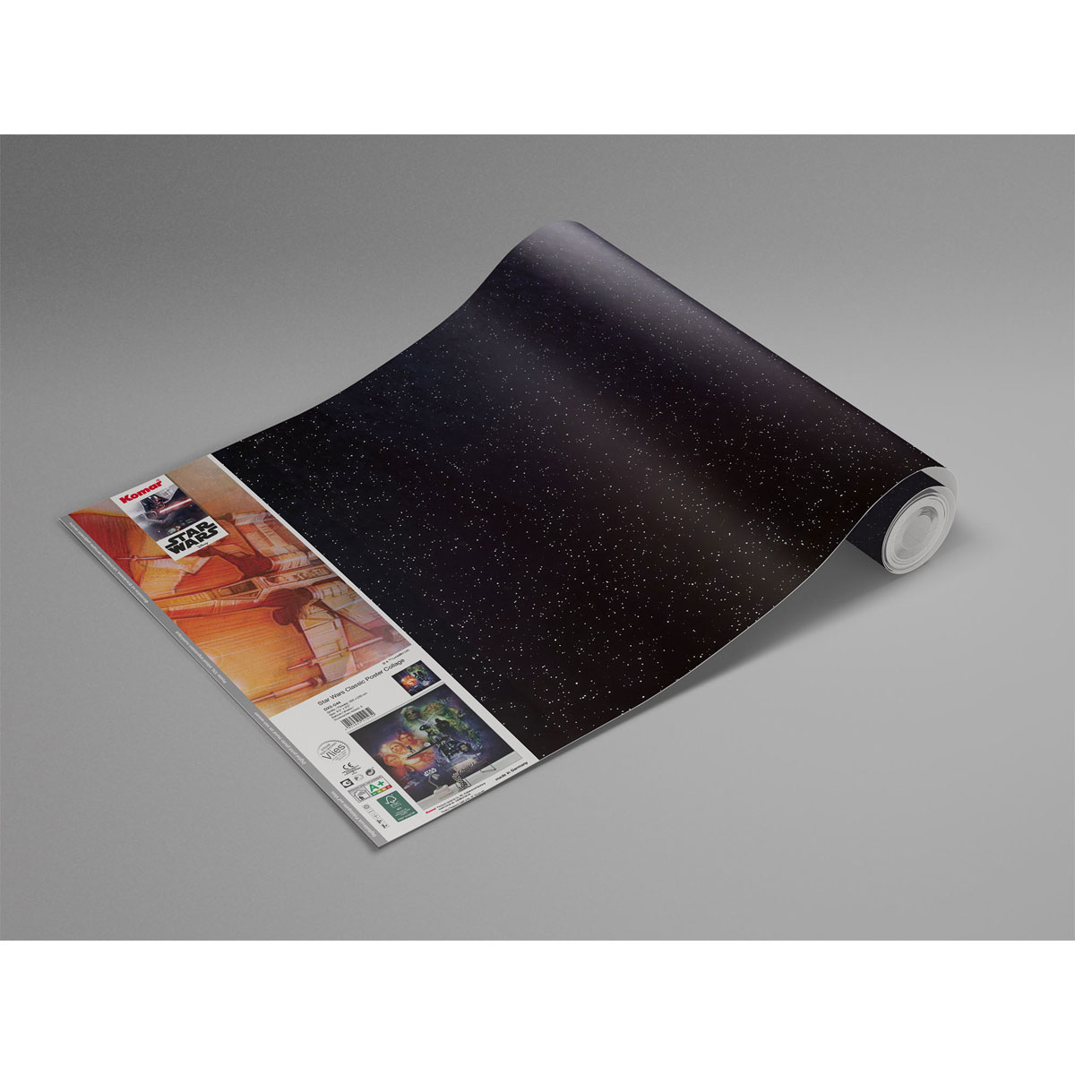 Komar  Vlies Fototapete Star Wars Classic Poster Collage 250x250 cm Bild 3