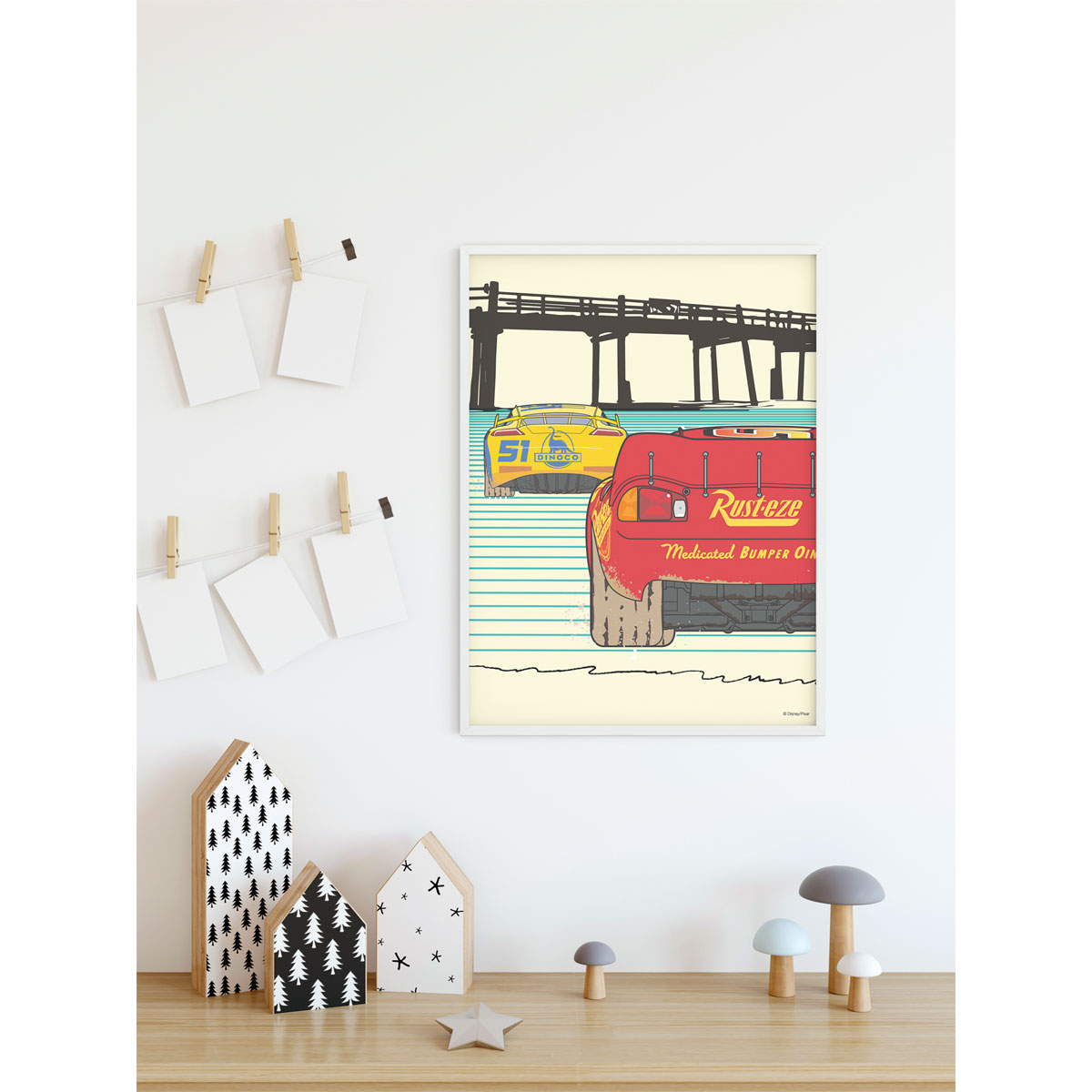 Komar  Wandbild Cars Strengthen Together 30x40 cm