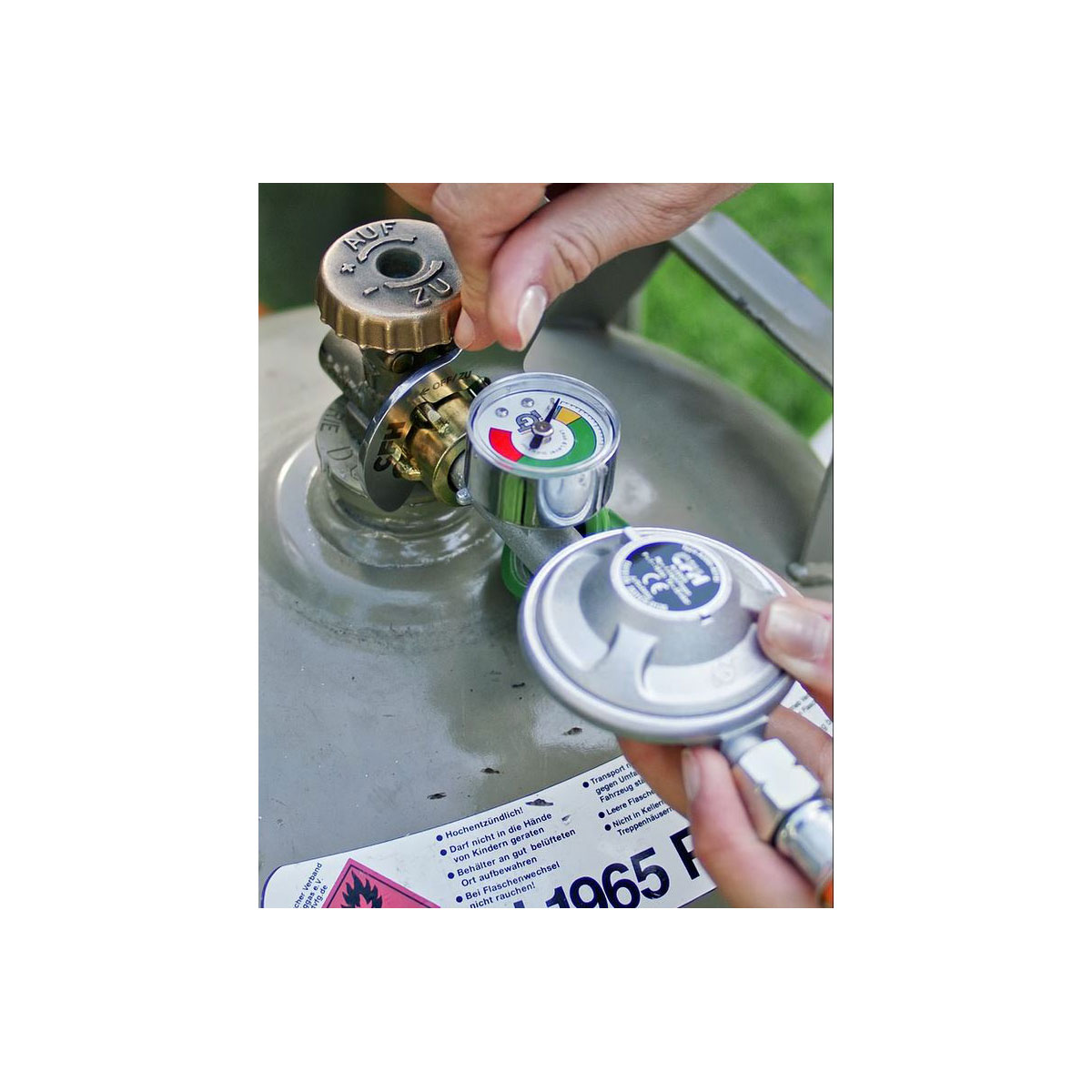 CFH Druckregler DRF 428 mit Füllstandsanzeiger Bild 2