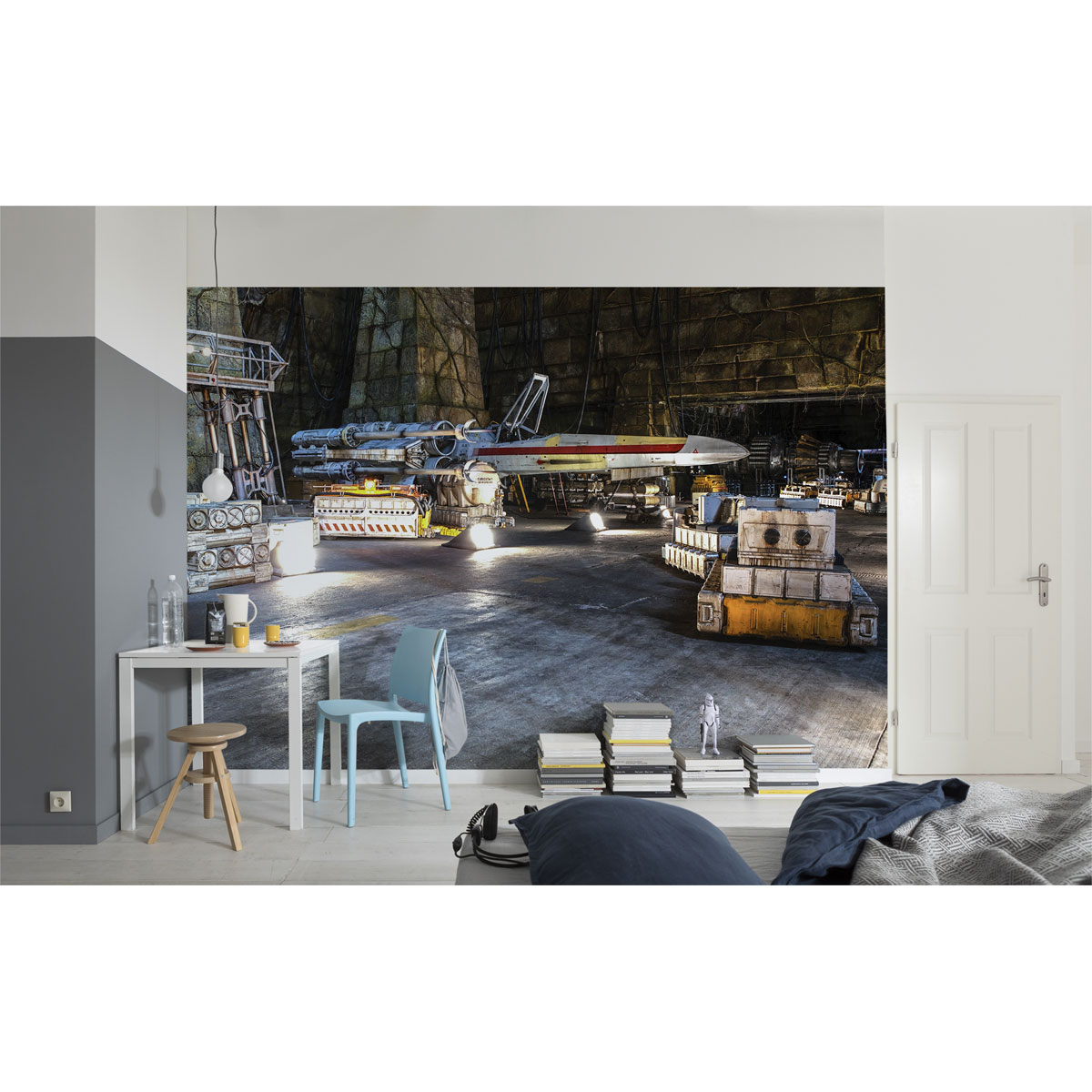 Komar  Papier Fototapete Star Wars Rebel Base 368x254 cm