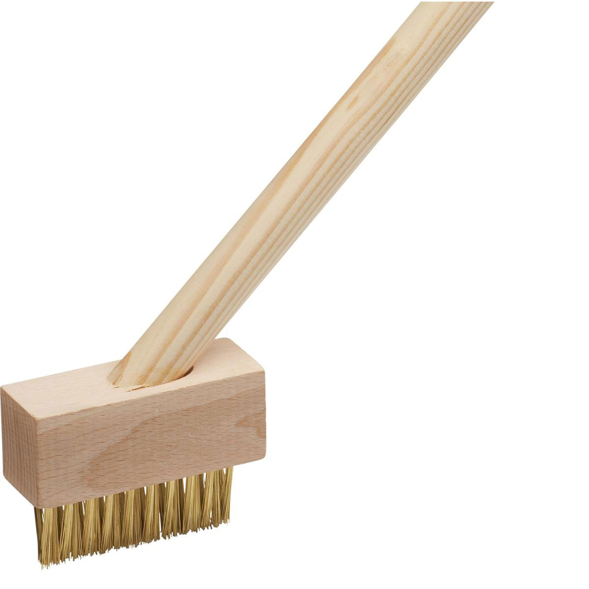 Basic  Fugenbürste mit Stiel vermessingt