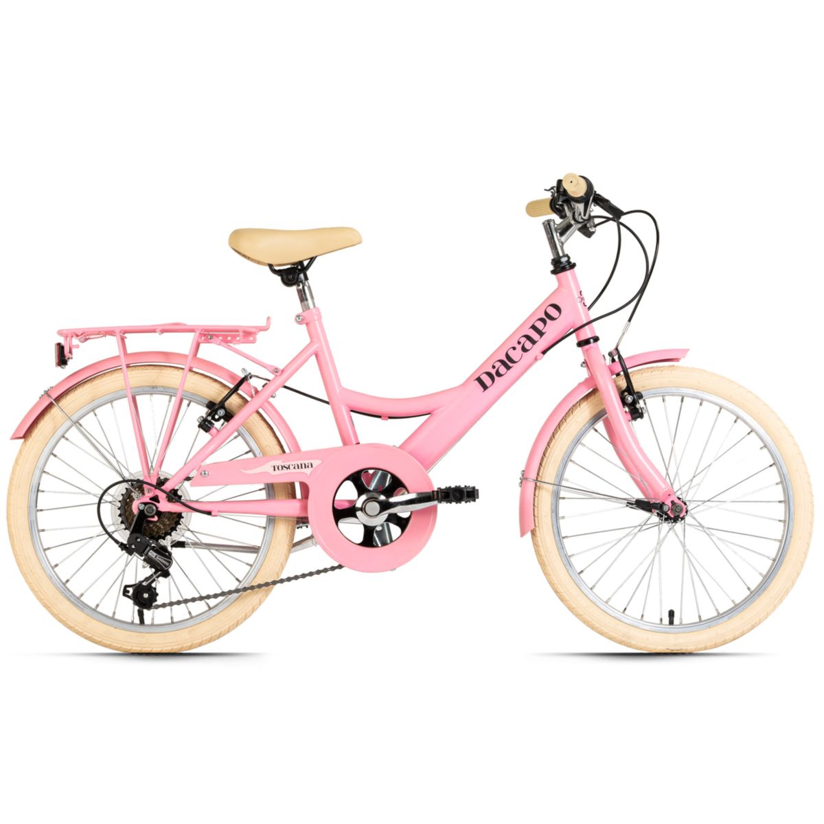 Adore DaCapo Kinderfahrrad 20'' Toscana rosa 6 Gänge RH 36 cm