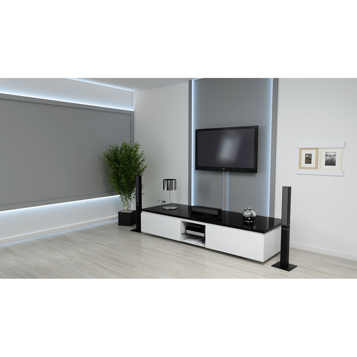 Universalklipsprofil Tine weiß 1 x 2 m Bild 4