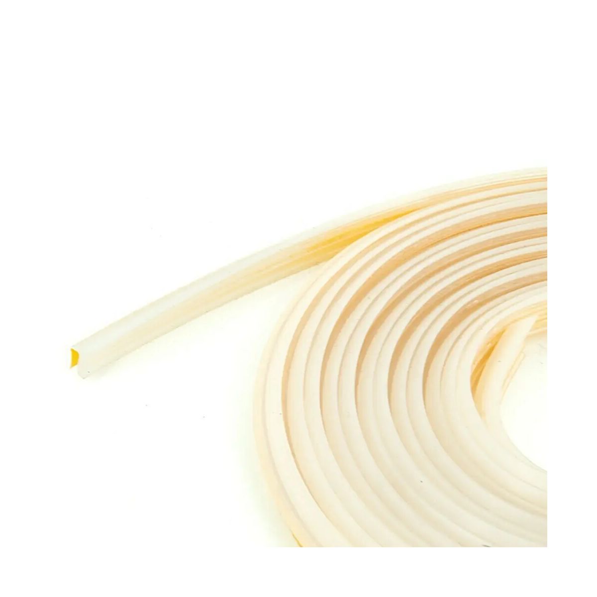 Valo Silikondichtlippe 5m,passend fuer 6mm u.8mm Glasbodenplatten inkl. Kehrkante