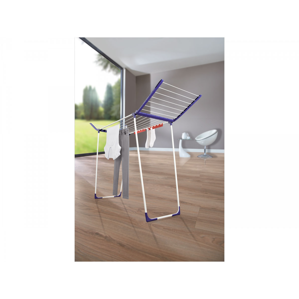 Leifheit Standtrockner Pegasus Maxx blau Bild 3