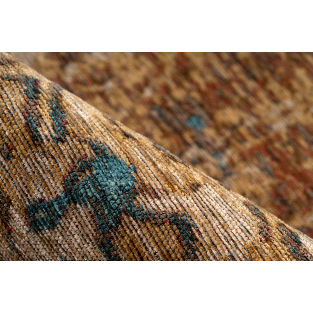 Primavera 725 Sand / Blau 80cm x 150cm Bild 3