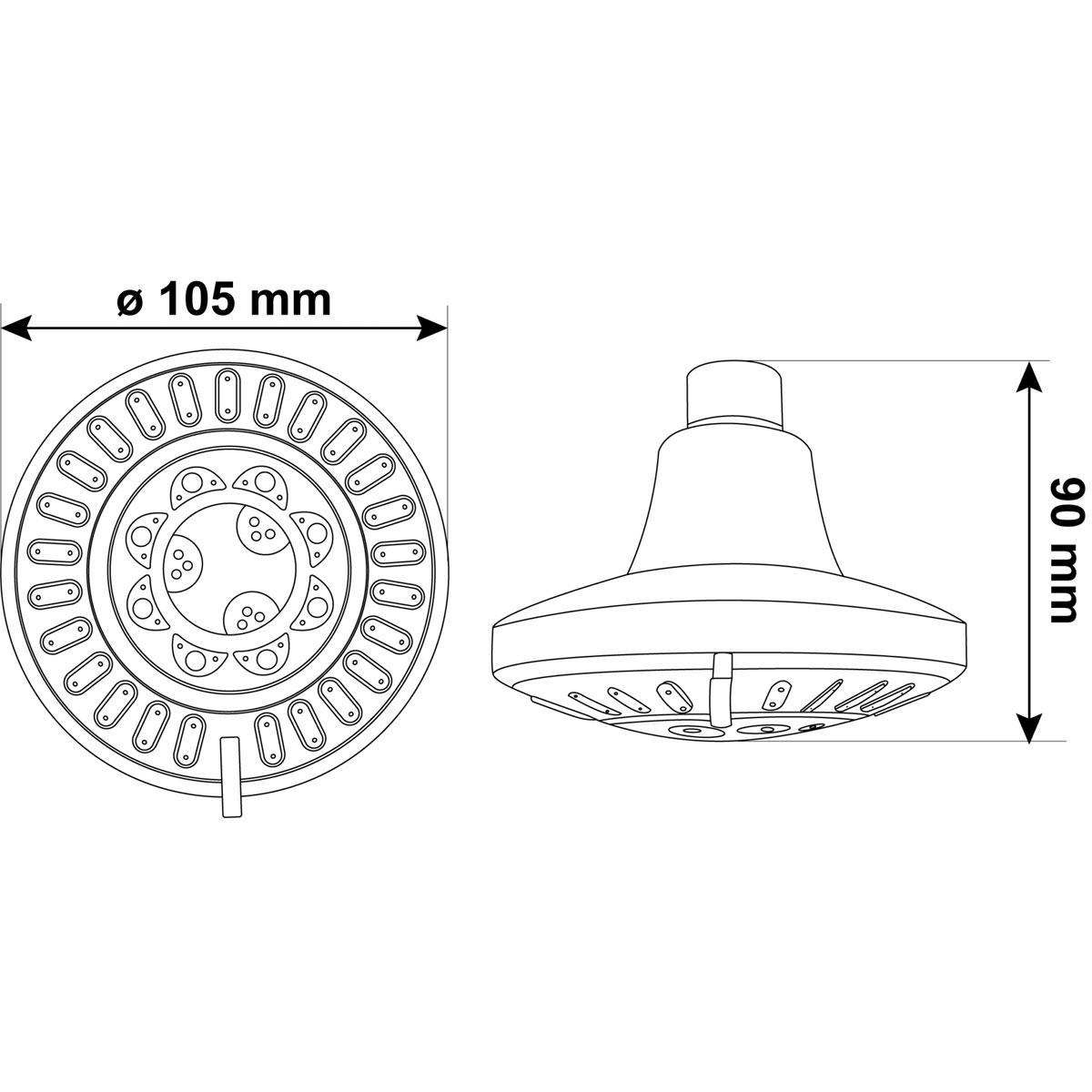 Cornat Reina Brauseset 5S chrom Blauer Engel Bild 5