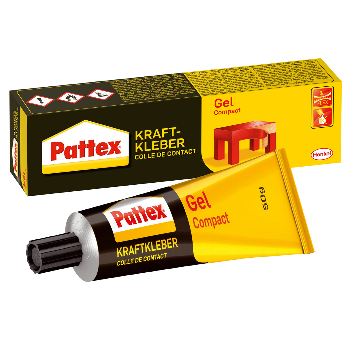 Pattex Kraftkleber Gel/Compact 50 g
