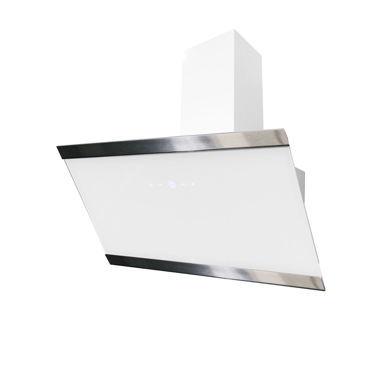 Respekta Schräghaube CH88090WA+ kopffrei 90 cm weiß Bild 1