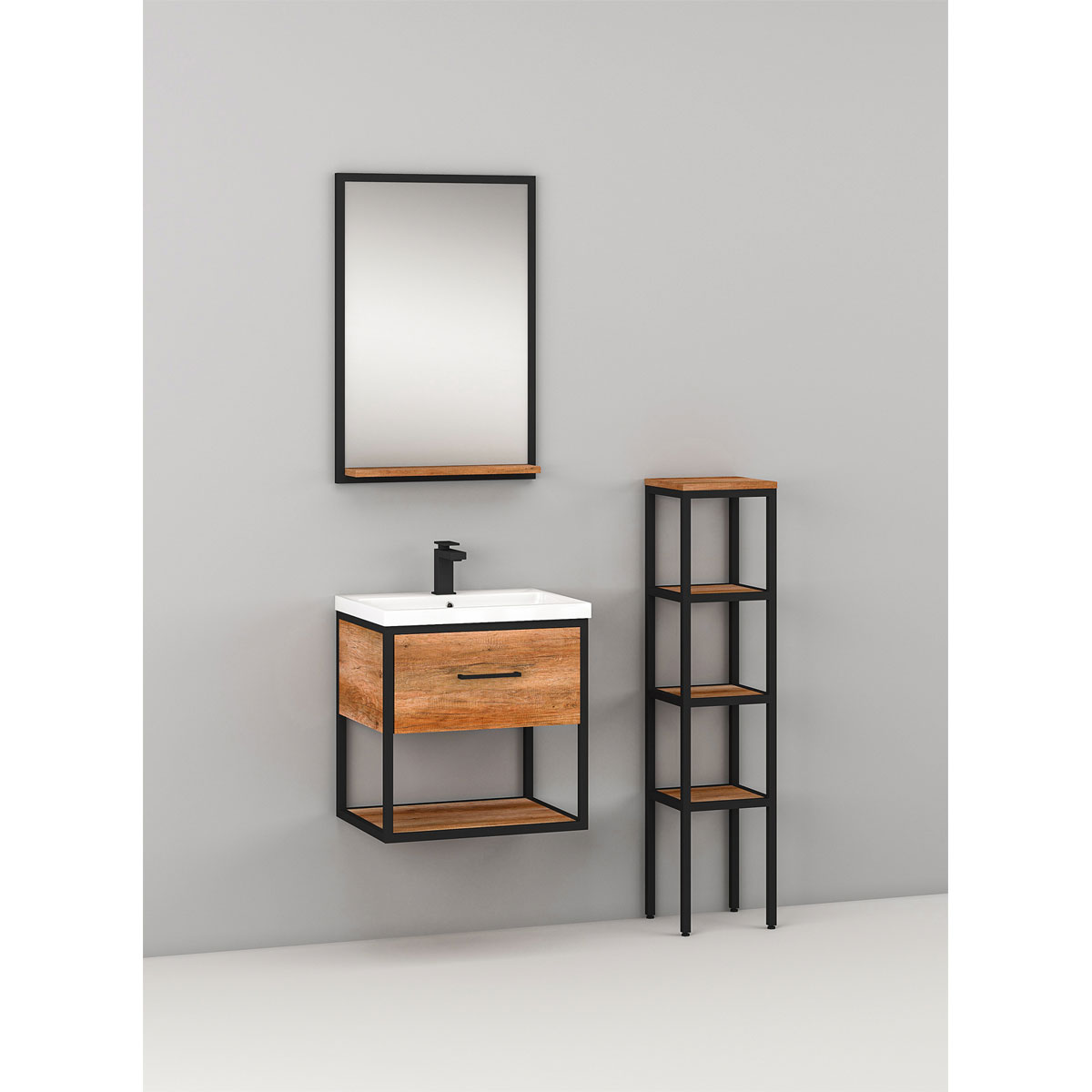 Standregal Alfa 25 x 113 x 25 cm