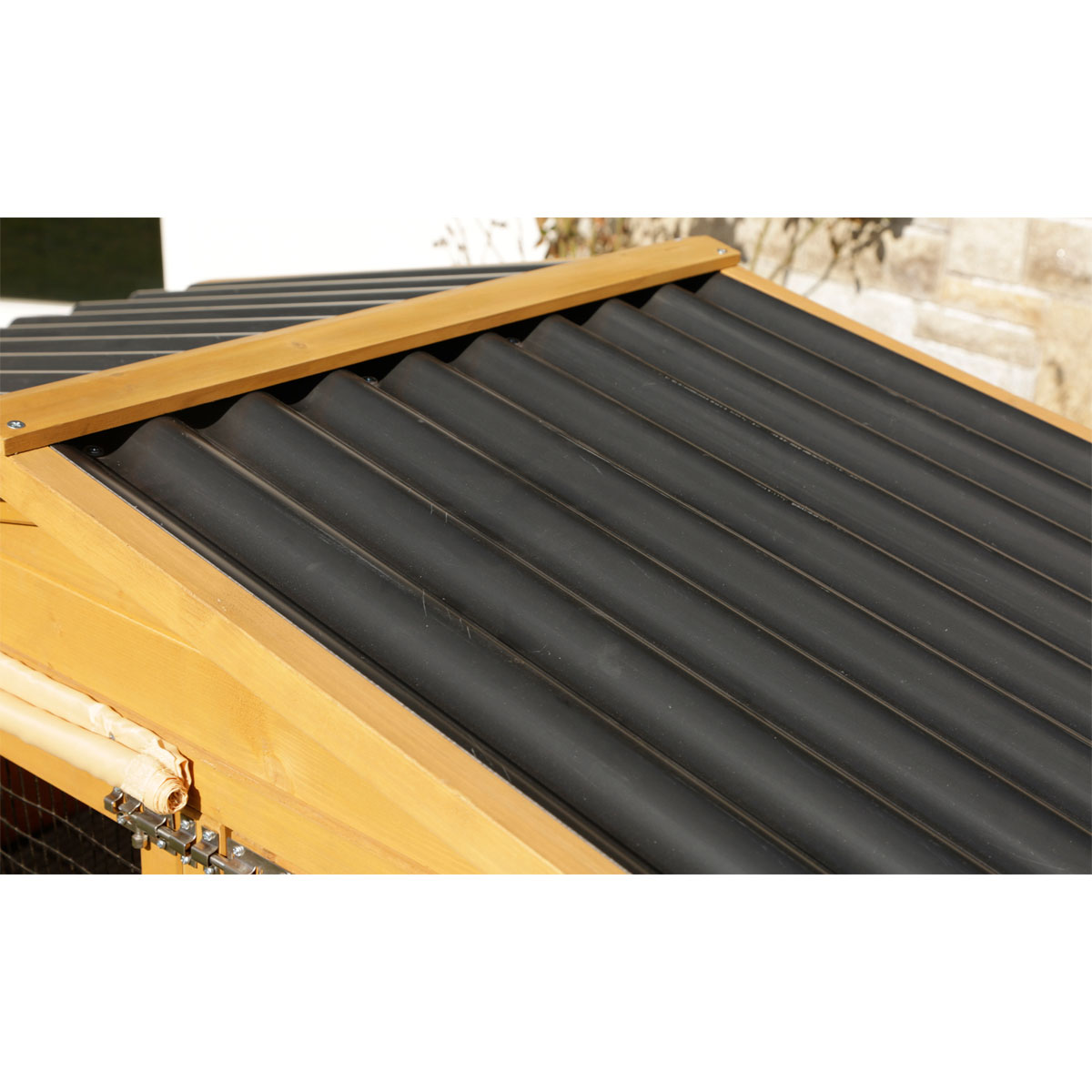 Kleintierstall Appartment Pro 118 x 130 x 61 cm braun Bild 3