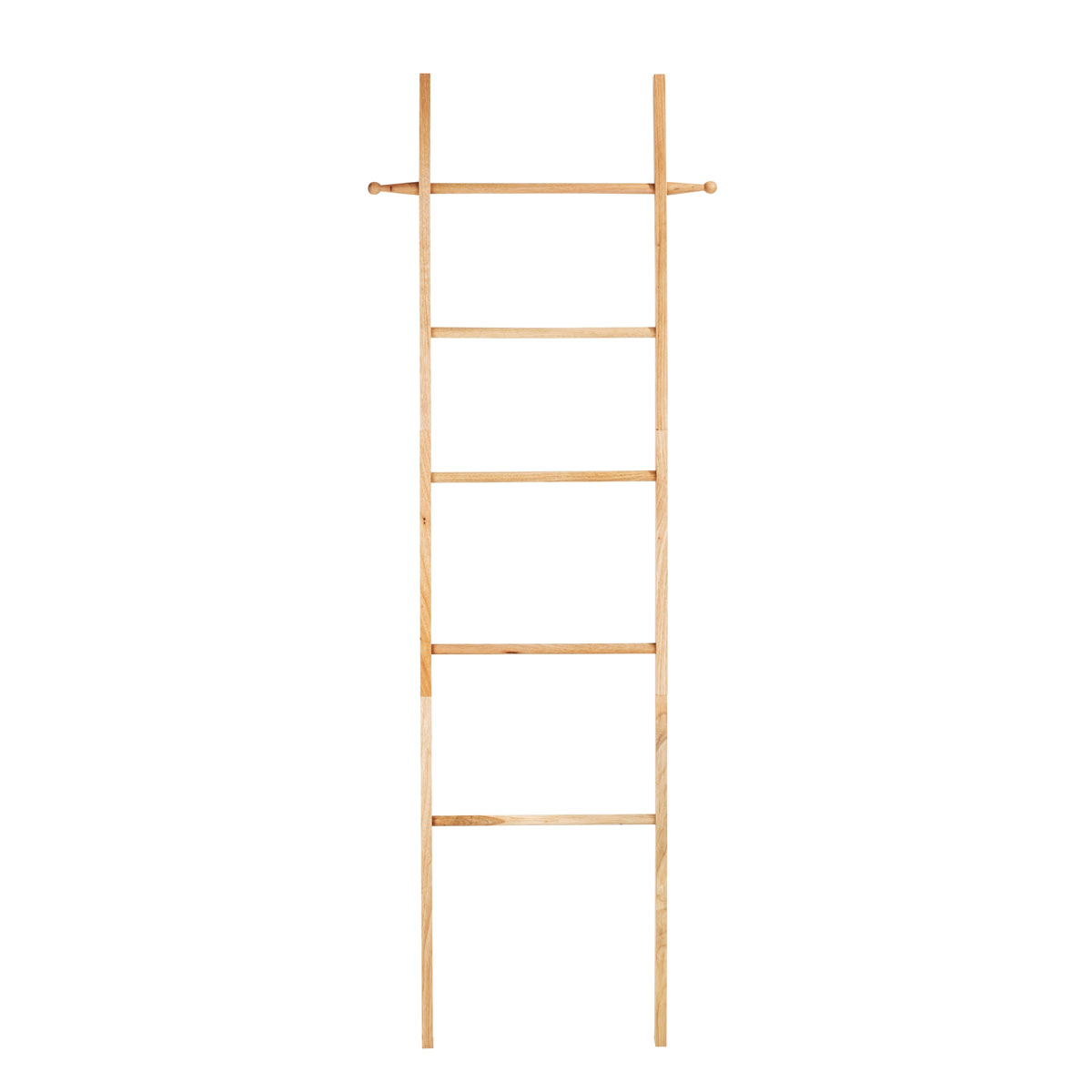 Wenko  Handtuchleiter Norway Walnussholz massiv Handtuchhalter Bild 6