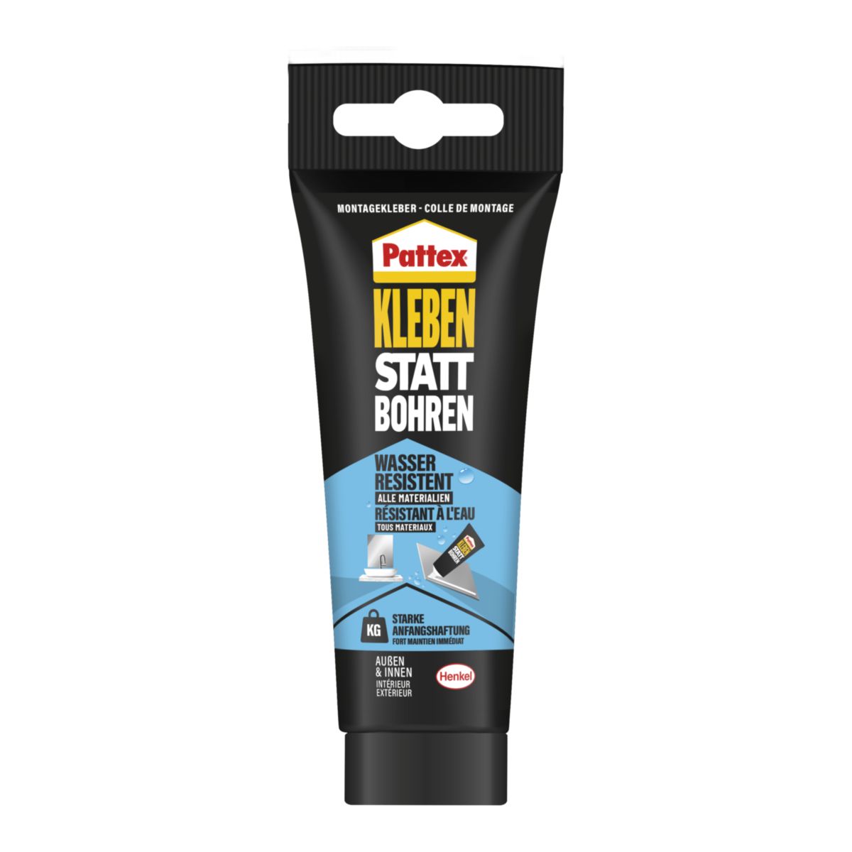 Pattex Montagekleber Kleben statt Bohren Wasserresistent 142 g