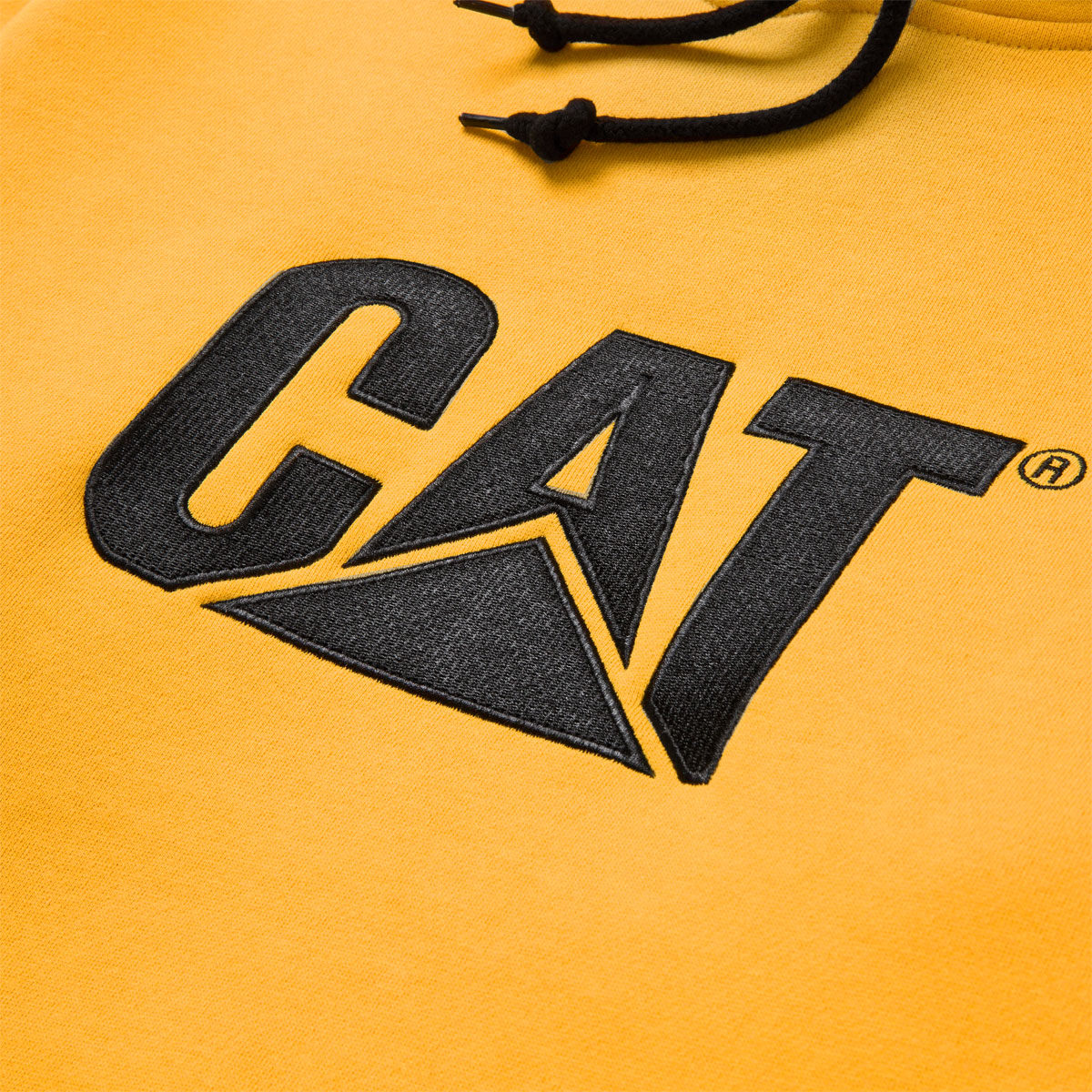 CAT Hoodie Trademark gelb Gr. M Bild 4
