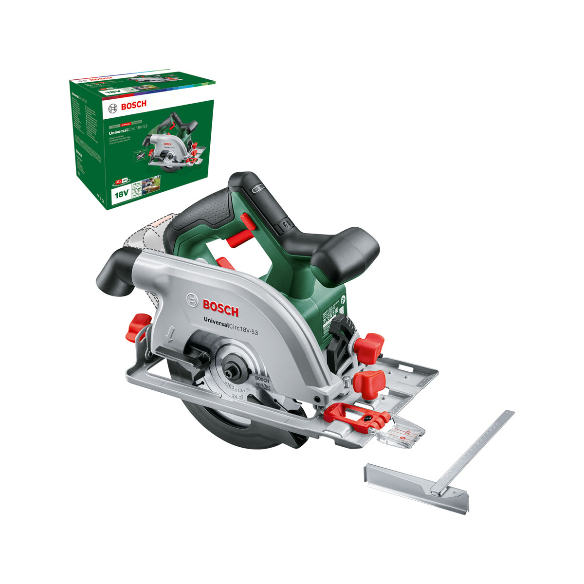 Bosch Akku- Kreissäge Universalcirc 18V-53 solo Bild 2
