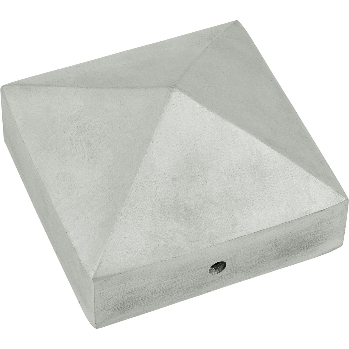 Connex Pfostenkappe Pyramide 7 x 7 cm Aluminium