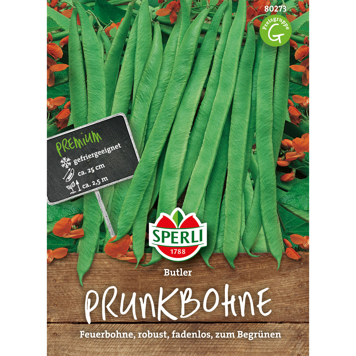 Sperli Prunkbohnen Butler