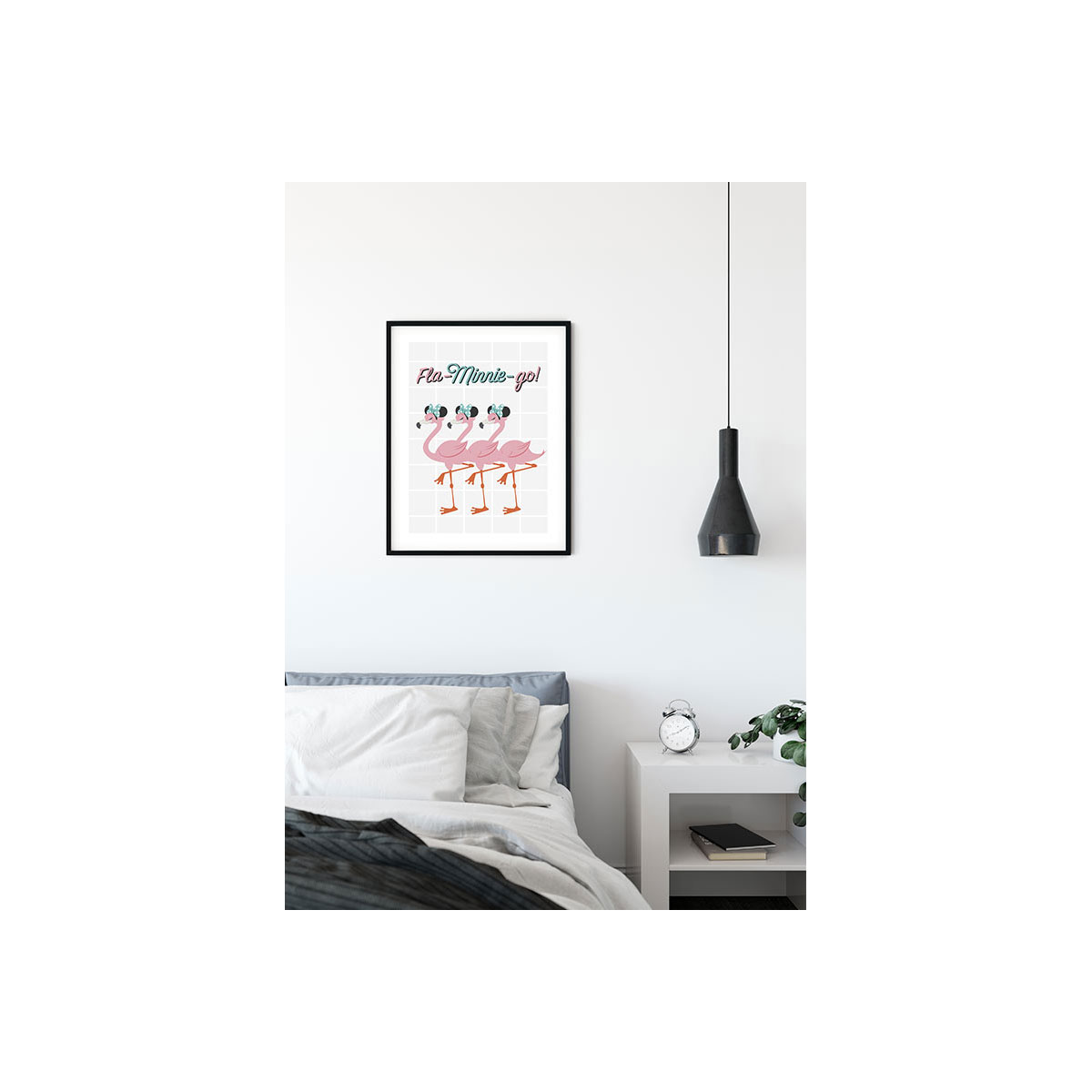 Komar  Wandbild Minnie Mouse Fla-Minnie-go 30x40 cm Bild 3