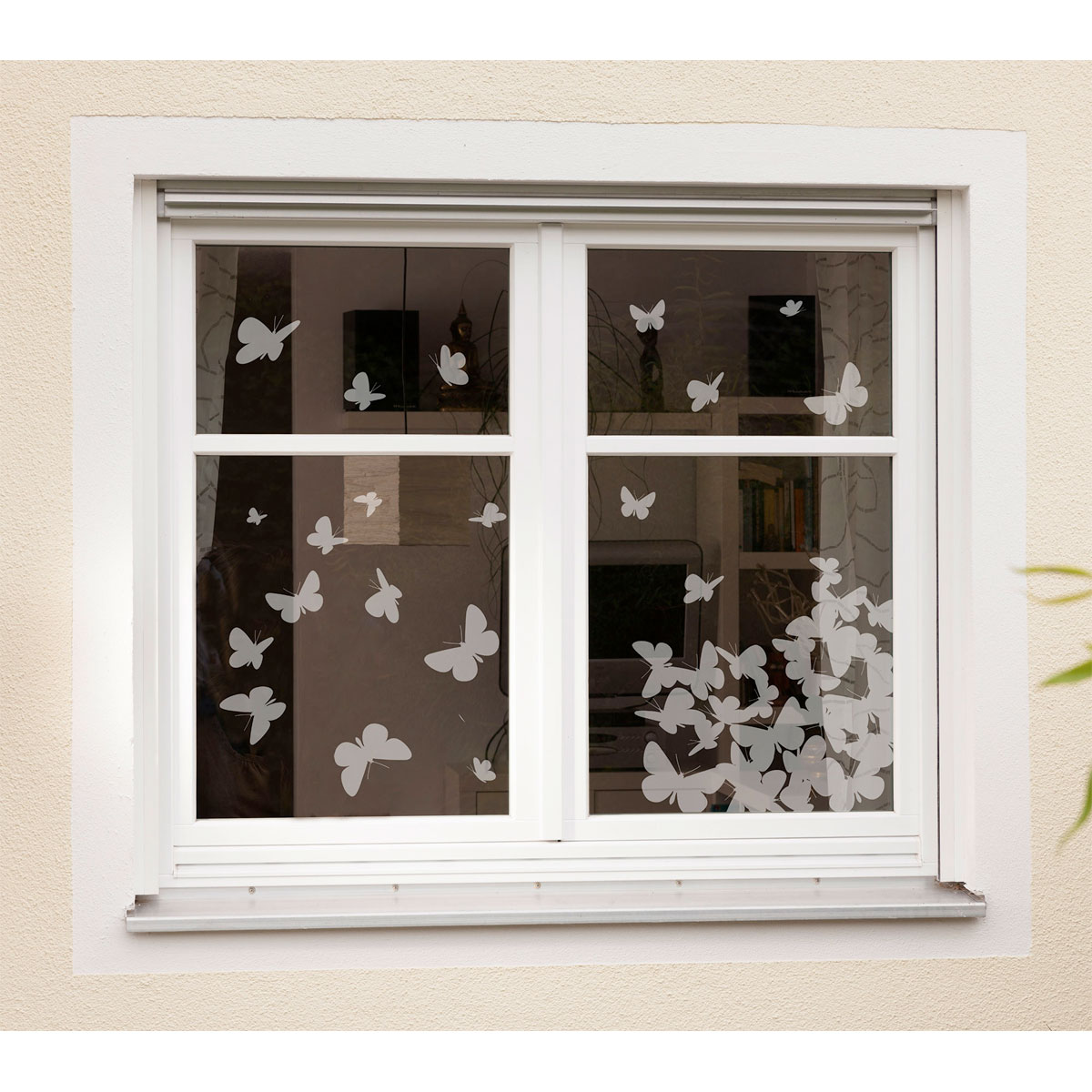 Komar  Fenstersticker Schmetterlinge 31x31 cm