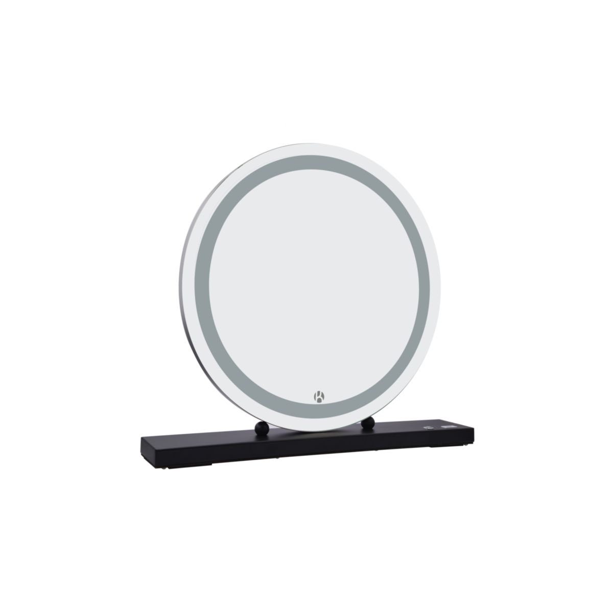 LED Schminkspiegel Glamory 125 schwarz Bild 4