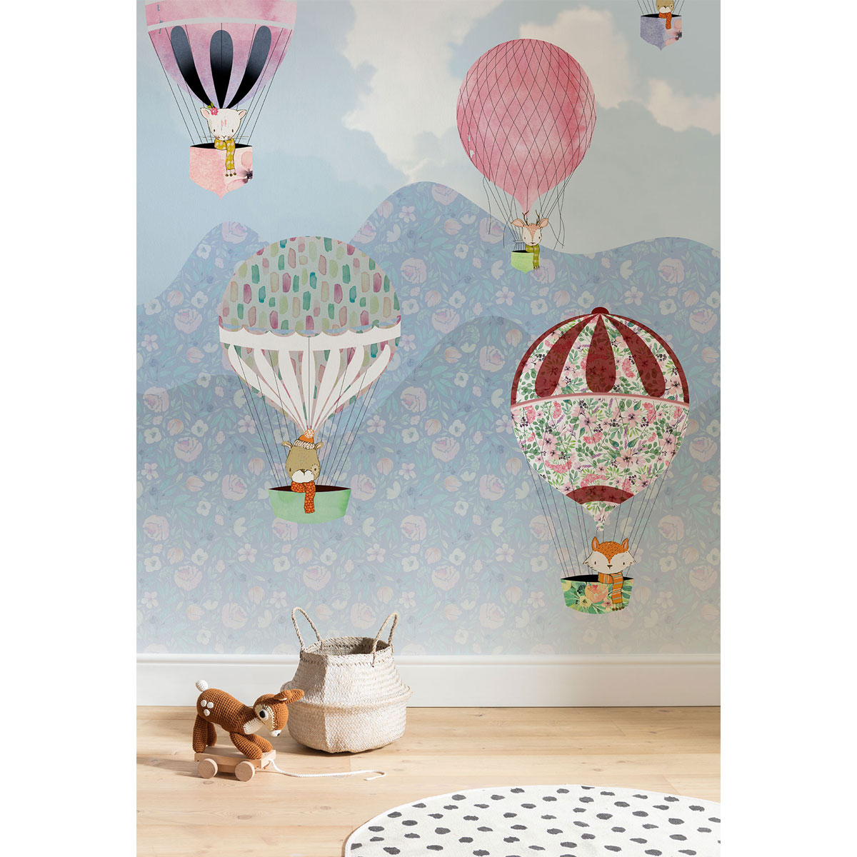 Komar  Vlies Fototapete Happy Balloon 200x250 cm