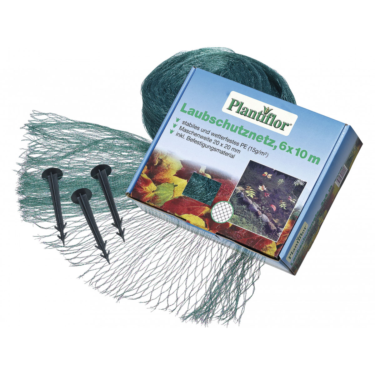 Plantiflor Laubschutznetz 6 x 10 m Bild 2