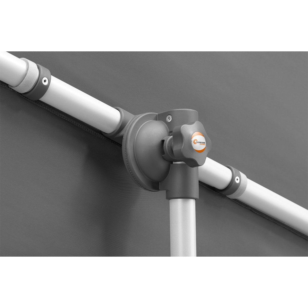 Schneider Schirme Sonnenschirm Novara 190 x 140 cm anthrazit Bild 7