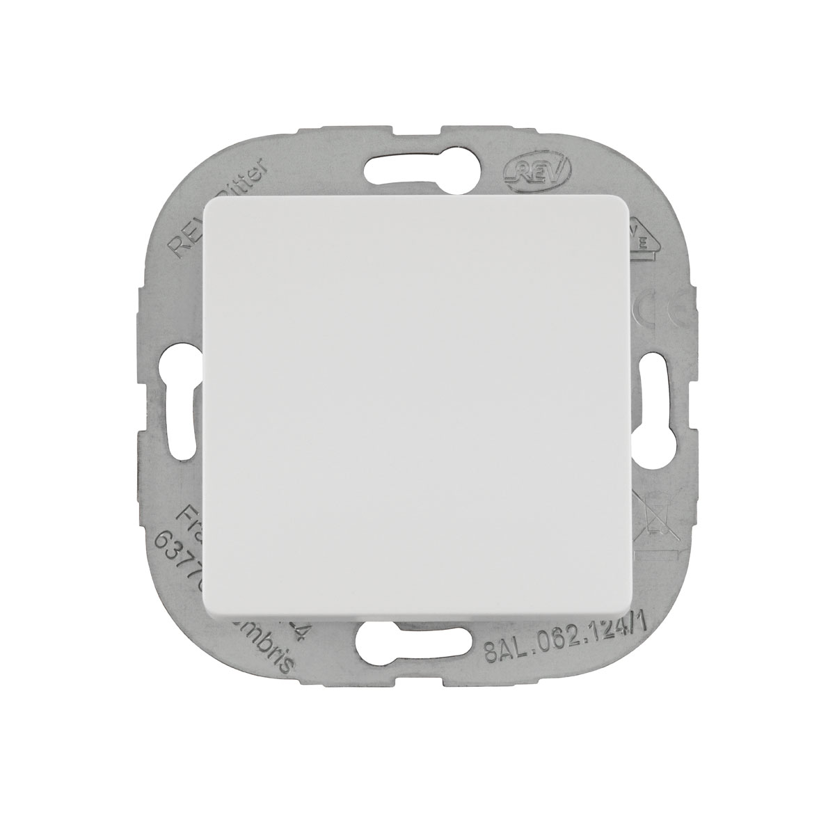 Basic Aus-/Wechselschalter weiß Bild 1