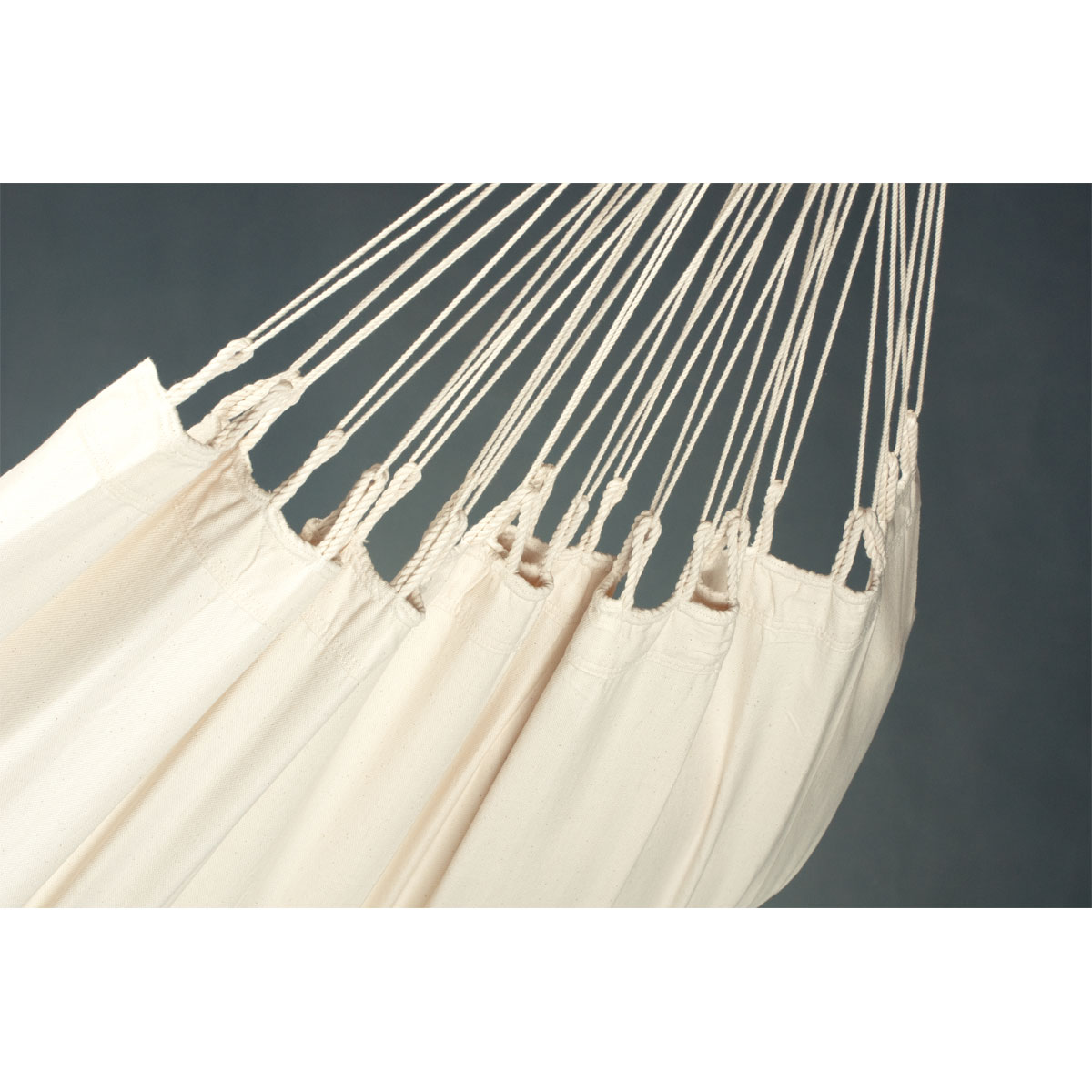 La Siesta Einzel-Hängematte Modesta Bio-Baumwolle Latte Bild 2