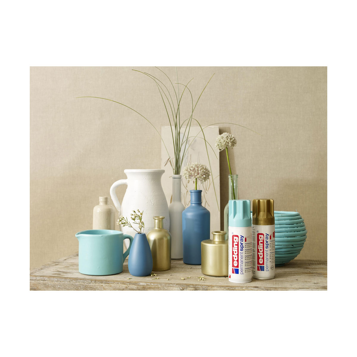 Edding  Spray 5200 reichgold seidenmatt Bild 5