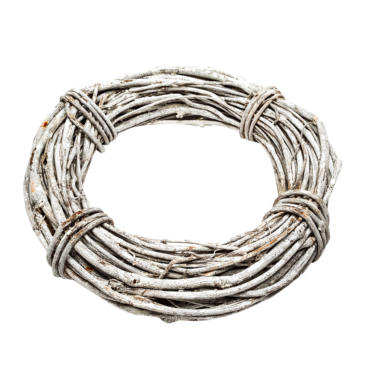 Kranz klassisch rund weiß Durchmesser 25 cm