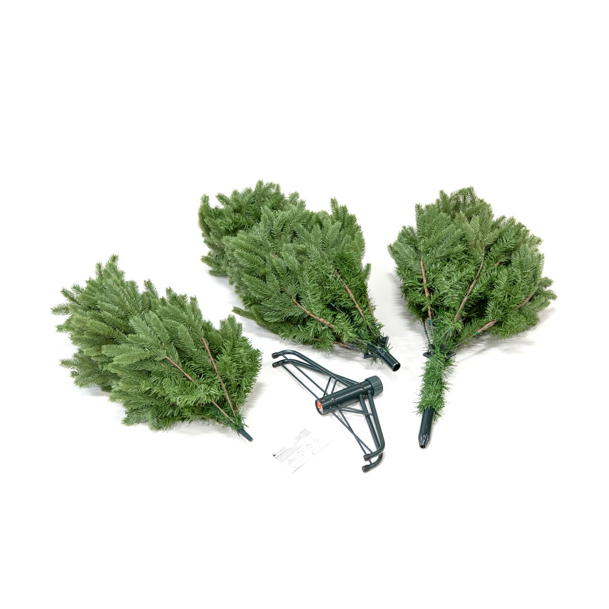 Evergreen Künstlicher Weihnachtsbaum Frost Fichte 116x180cm Grün Weiß Bild 9