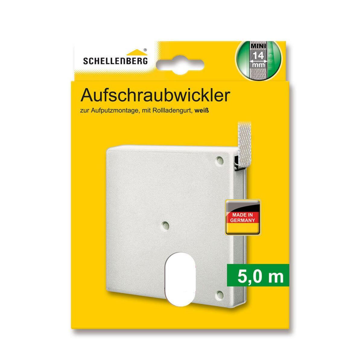 Schellenberg Aufschraubwickler Mini weiß Bild 2