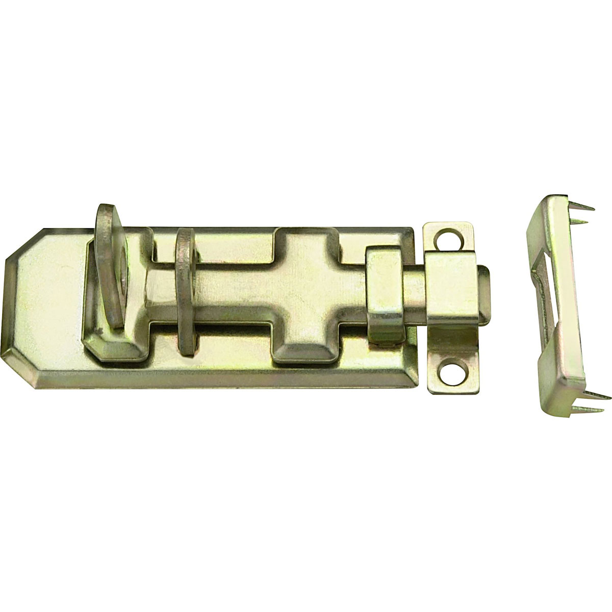 Connex Sicherheits-Schloßriegel 35 x 80 mm verzinkt gelb