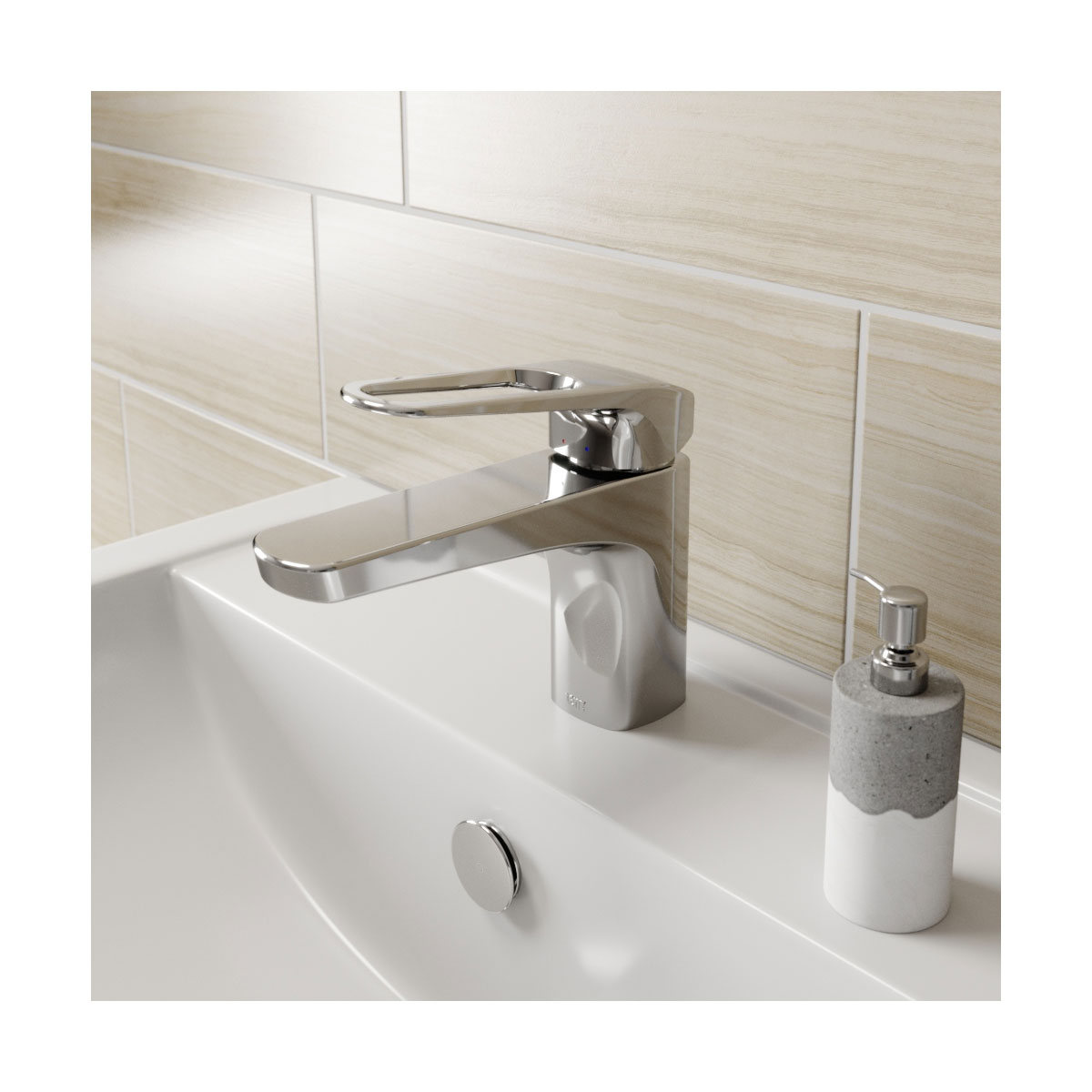 Lenz  Waschtischarmatur INOA chrom Bild 4