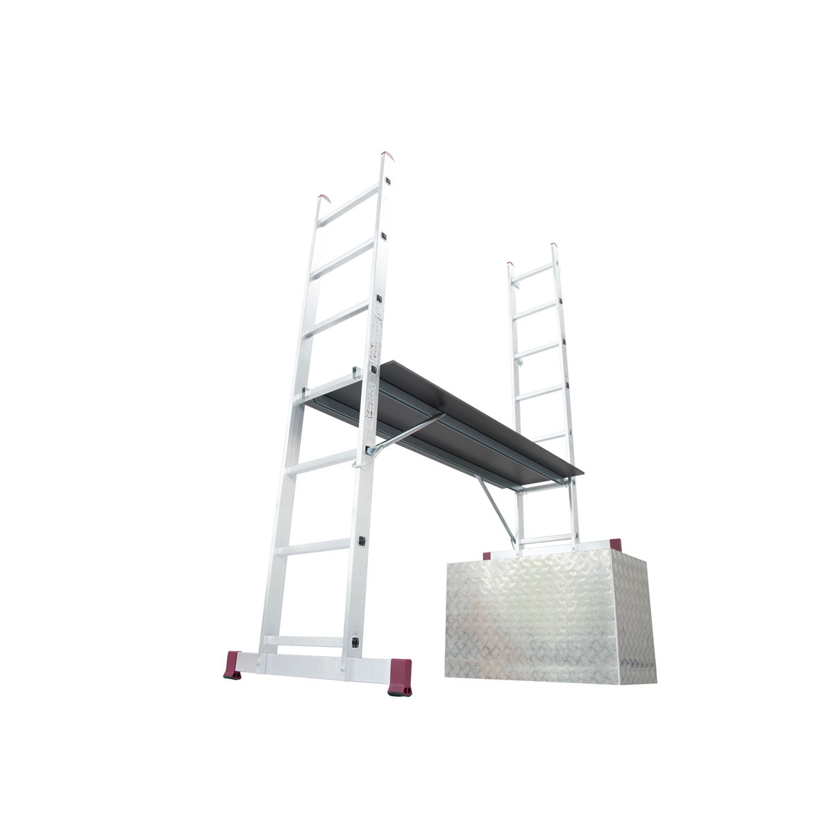 Krause CORDA LeiterGerüst 2 x 7 Sprossen Bild 3