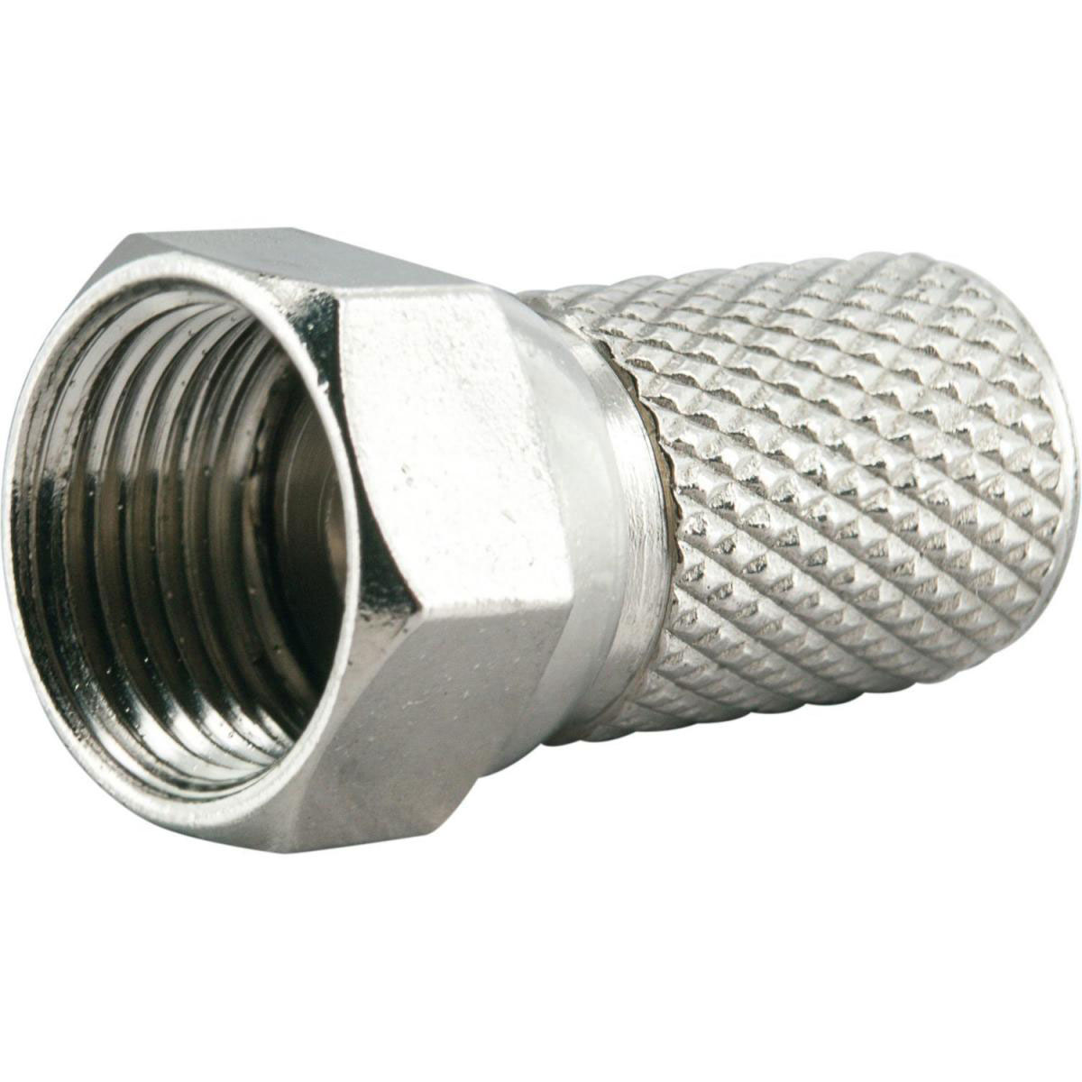 Schwaiger F-Aufdrehstecker 6,8-7 mm 10Stück Bild 1