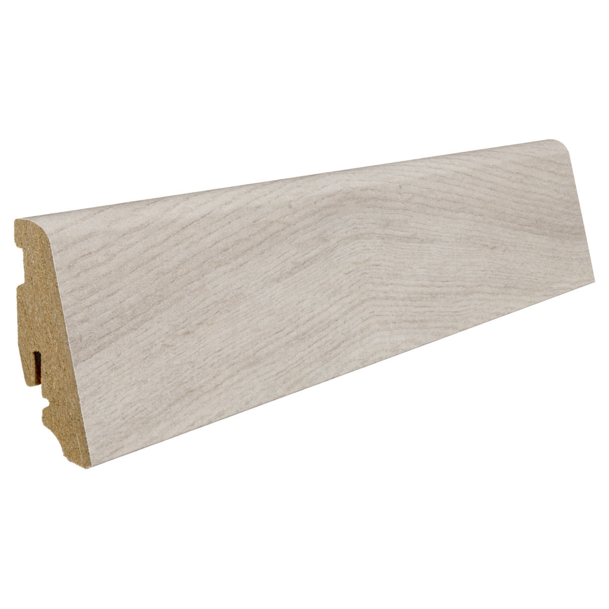 Sockelleiste foliert Eiche Laval grau/Eiche emilia grau 19x58x2200 mm