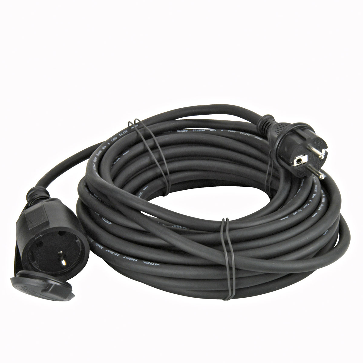 Flector Technik Gummi-Verlängerung schwarz 10 m Bild 3