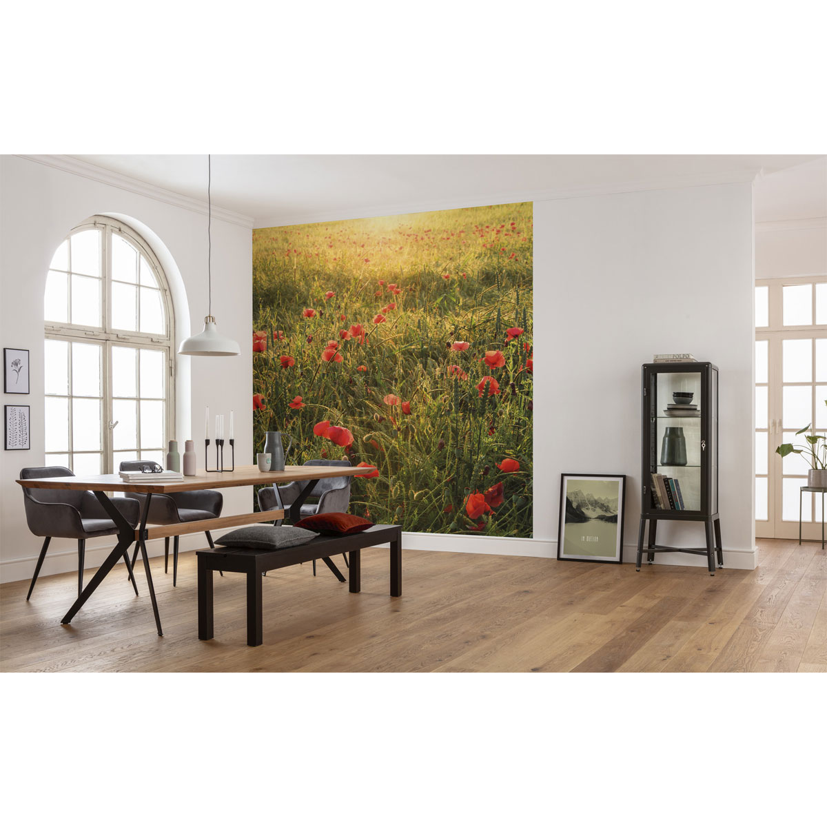 Komar  Vlies Fototapete Poppy World 250x280 cm