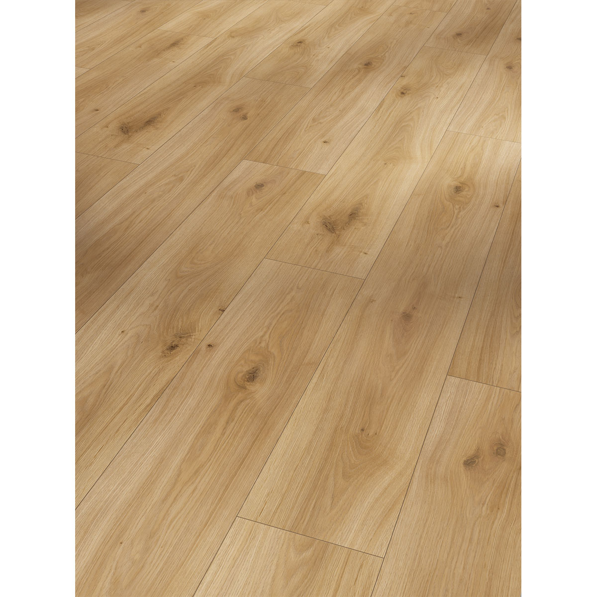 Parador Laminatboden „Basic 400“, Eiche Horizont Natur, Seidenmatte Struktur, 19,4x128,5 cm