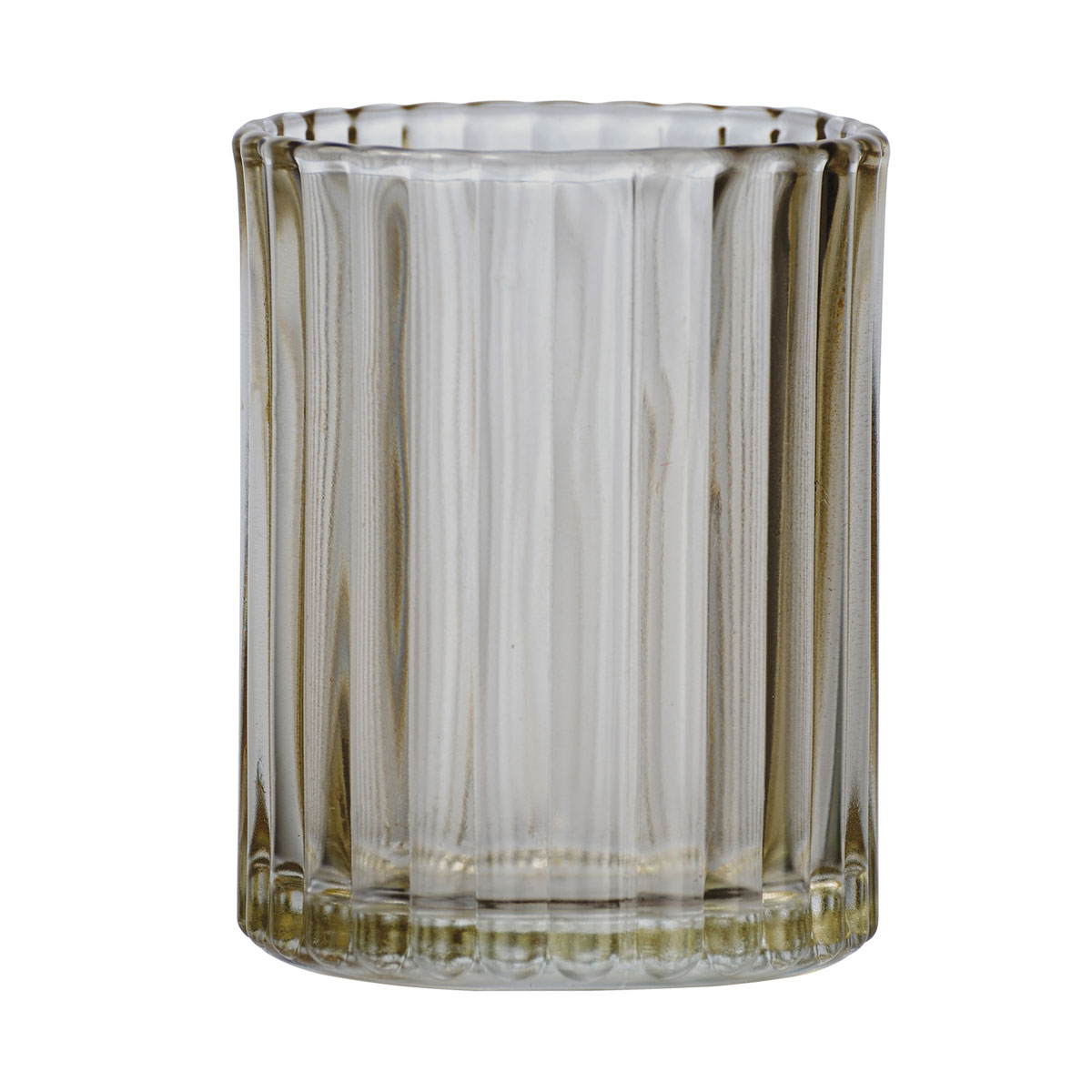 Wenko Zahnputzbecher Vetro braun